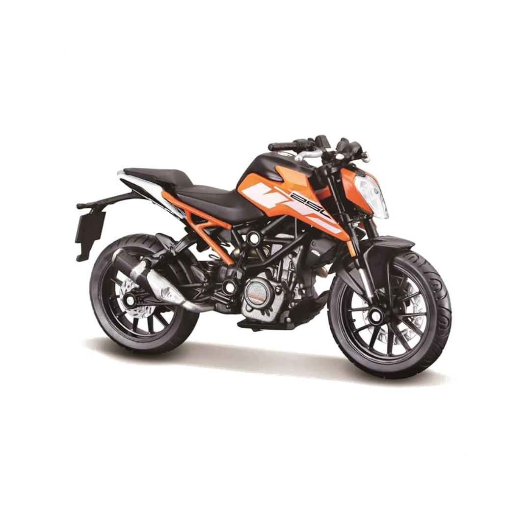 Burago KTM 250 Duke (Black Orange)