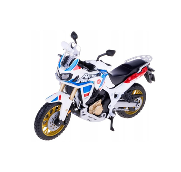 Burago Honda Africa Twin Adventure bike model 1/18 scale