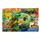Hot Wheels Monster Trucks Sharks vs Dinos Dragon Destruction Playset.