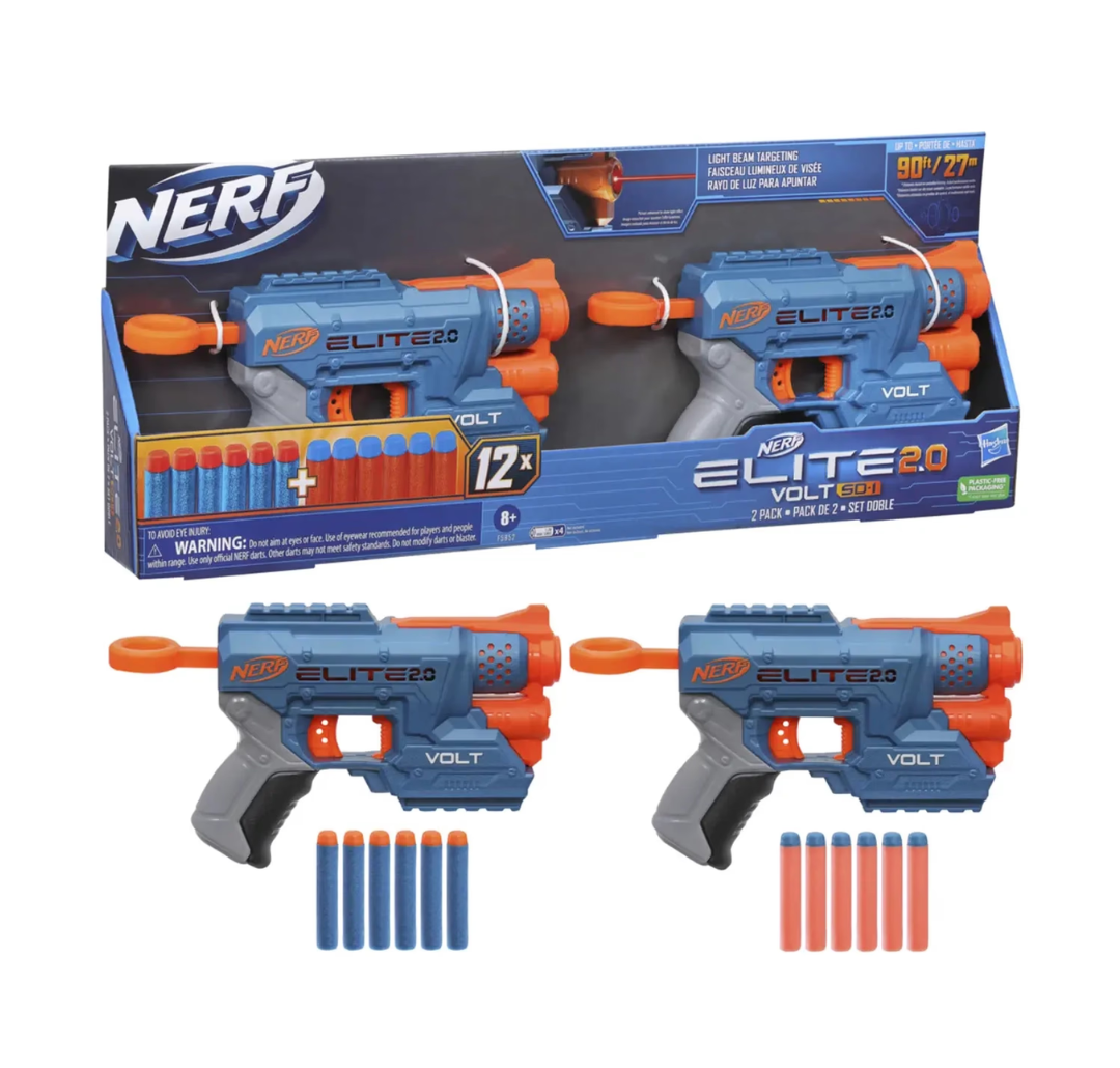 Nerf Elite 2.0 Volt SD‑1 Blaster 2‑Pack: F5852