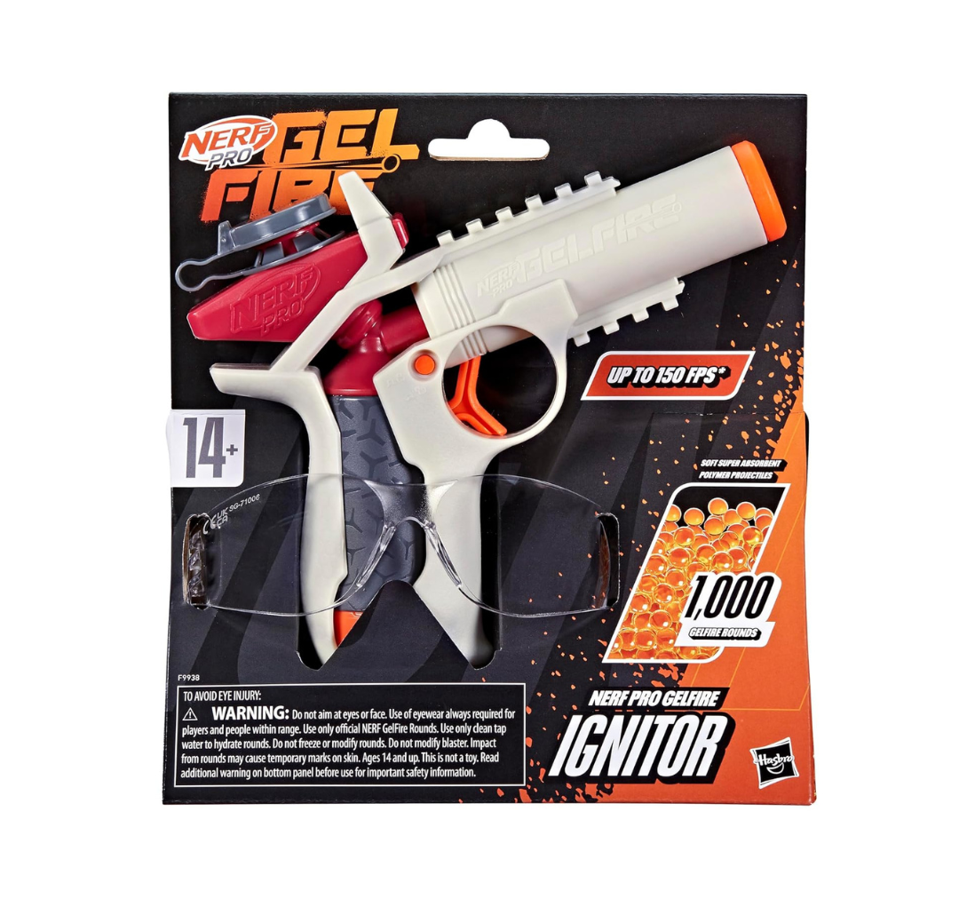 Nerf Pro Gelfire Ignitor Blaster. F9938