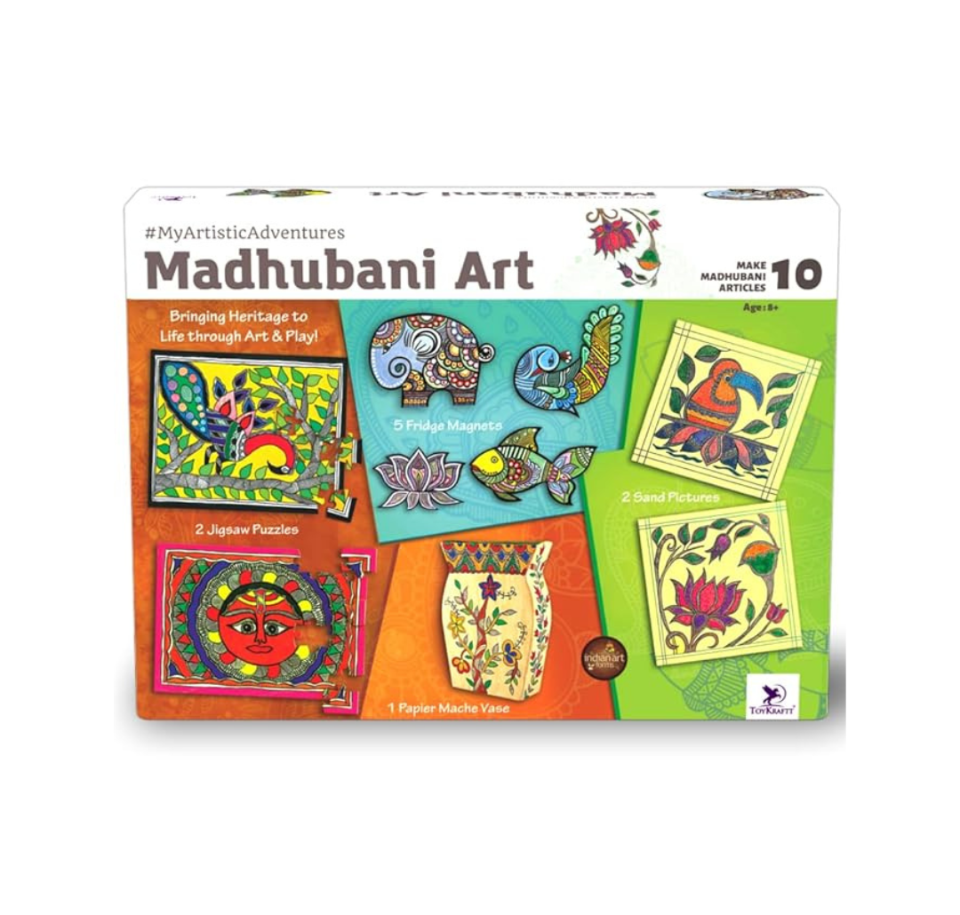TOYKRAFTT Madhubani Art DIY Craft Kit (9–12 Years)