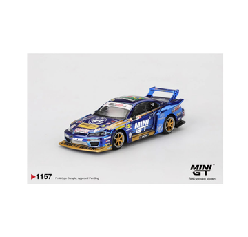 MINI GT 1157 – Nissan LB-Super Silhouette S15 Silvia 555 Team.