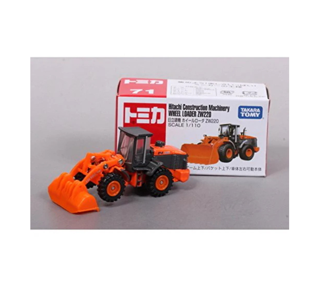 Takara Tomy Tomica No. 71 Hitachi Wheel Loader ZW220