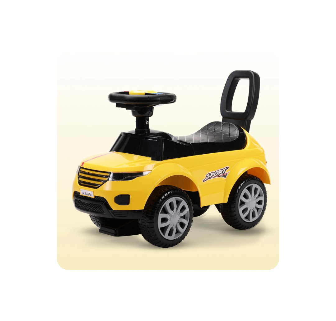 LuvLap Starlight Ride-On Car for Kids.