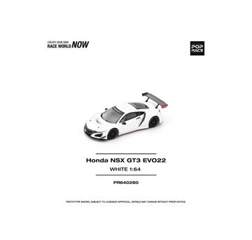 POP RACE PR64-280 HONDA NSX GT3 EVO22