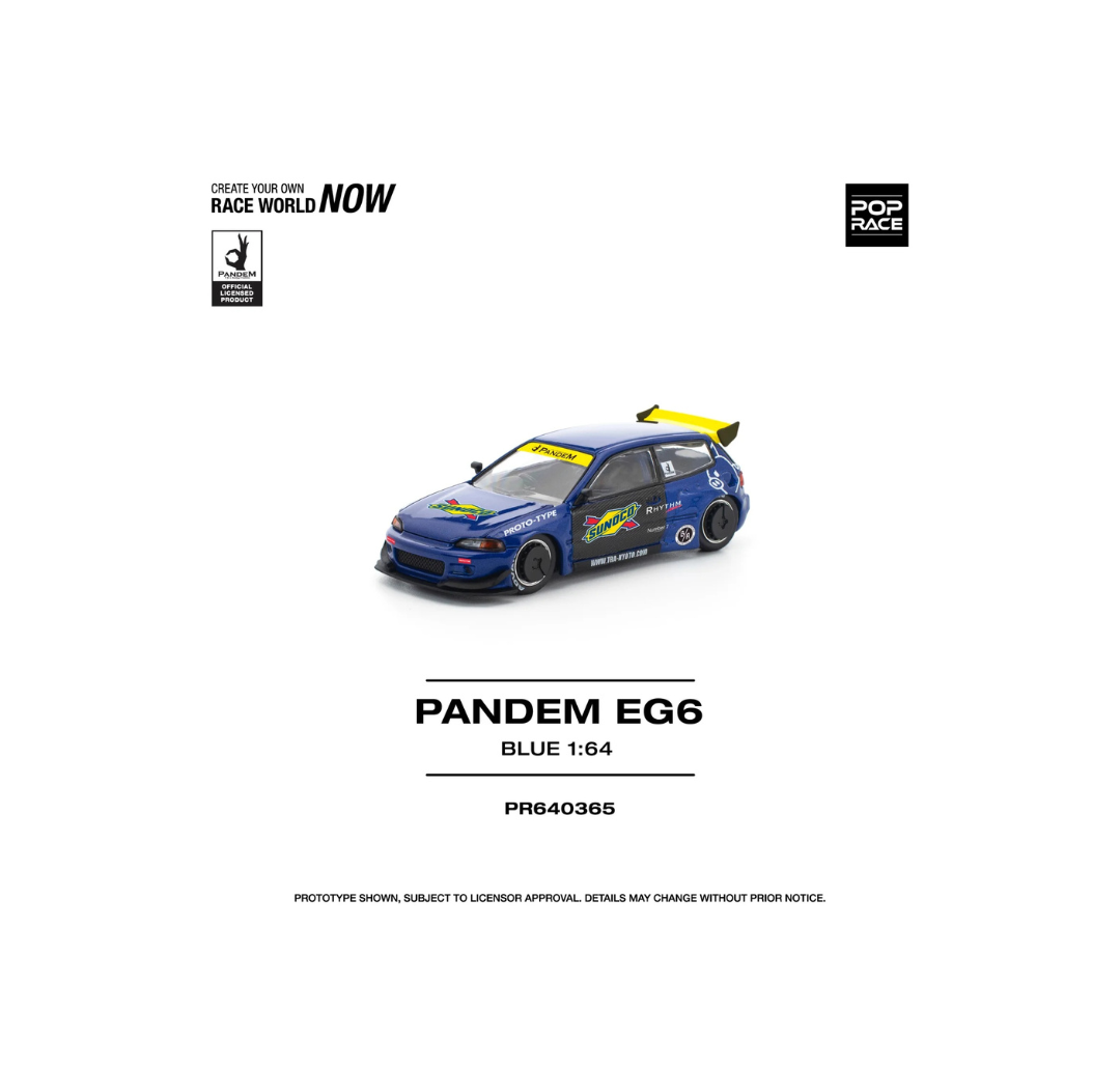 POP RACE PR64-365 PANDEM CIVIC EG6