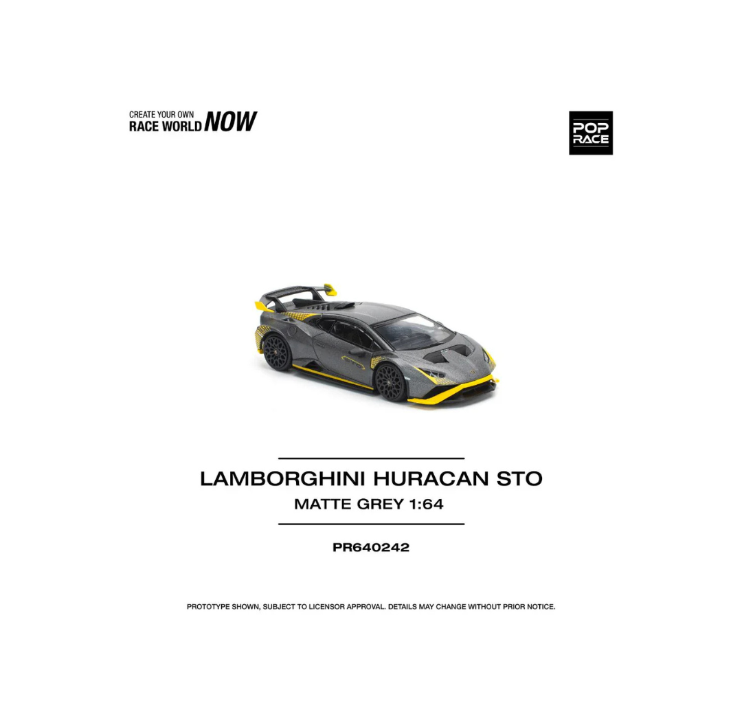 POP RACE PR64-242 LAMBORGHINI HURACAN STO