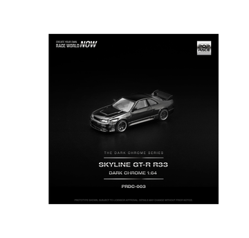 POPRACE PRDC003 R33 GT-R DARK CHROME