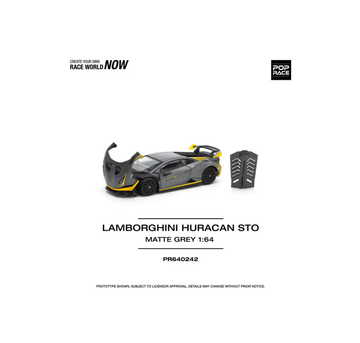 POP RACE PR64-242 LAMBORGHINI HURACAN STO