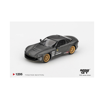 MINI GT 1205 MAZDA RX-7 RE AMEMIYA MATSUKIYO KOKU 3 ROTOR NA-7 TAS 2025 BEST TUNED CAR AWARD