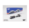 MINI GT S0019 PORSCHE 911 DAKAR 718 VOLKSWAGON ID BUZZ PORSCHE CENTRUM GELDERLAND ROUGHROADS SET