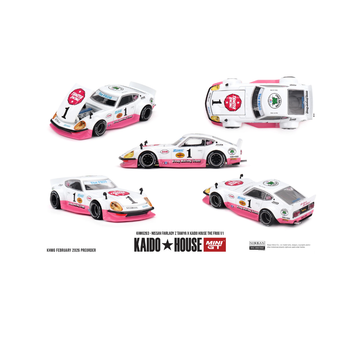 KAIDO HOUSE X MINI GT 263 NISSAN FAIRLADY Z TAMIYA X KAIDO HOUSE THE FROG V1