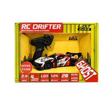 LOT RC Drifter 1:24 Scale Remote Control Car
