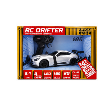 LOT RC Drifter 1:24 Scale Remote Control Car