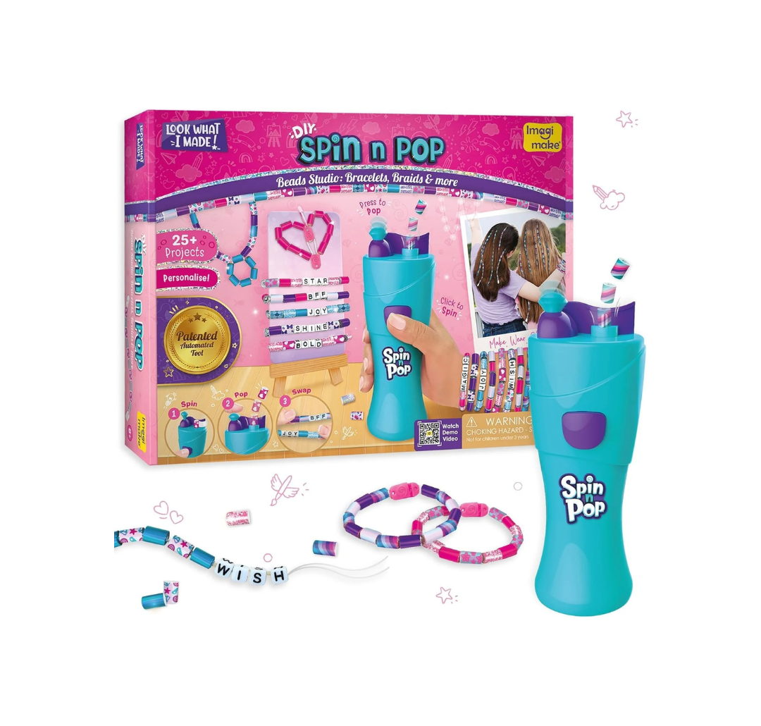 Imagimake Spin n Pop Beads Studio