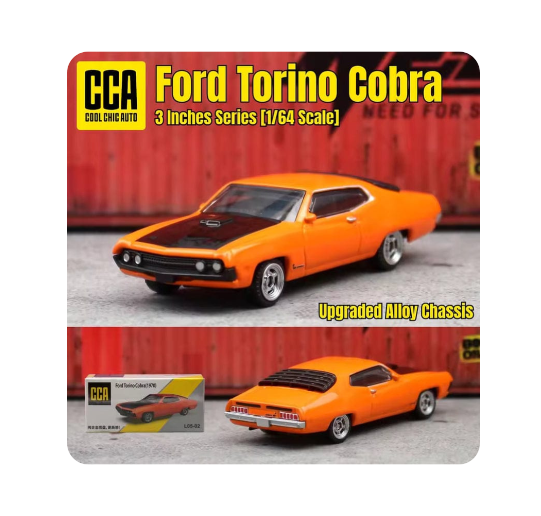 CCA Ford Torino Cobra Model Car 1970