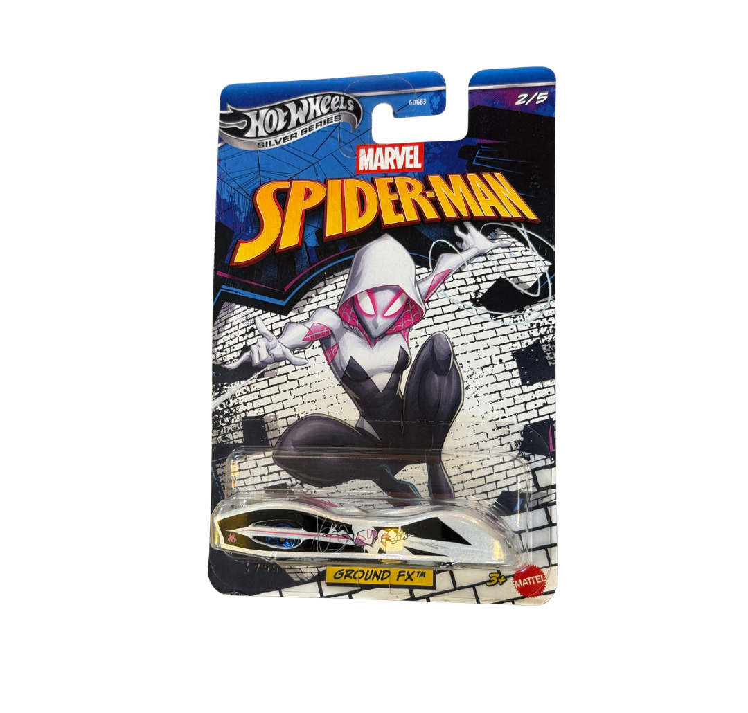 Hot Wheels Car Set Forza, Marvel Spider-Man (Spider-Gwen),Top Gun Maverick