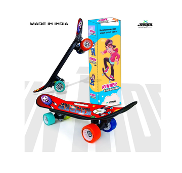 JASPO Kinder Junior Skateboard (Funky Rider)