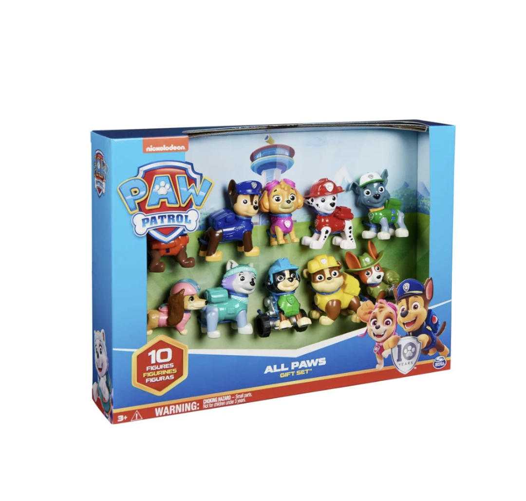 Paw Patrol Toy Figures Gift Pack – 7 Collectible Action Figures.