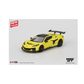 MINI GT 1158 BLISTER PACKAGING CHEVROLET CORVETTE ZR1 ACCELERATE YELLOW