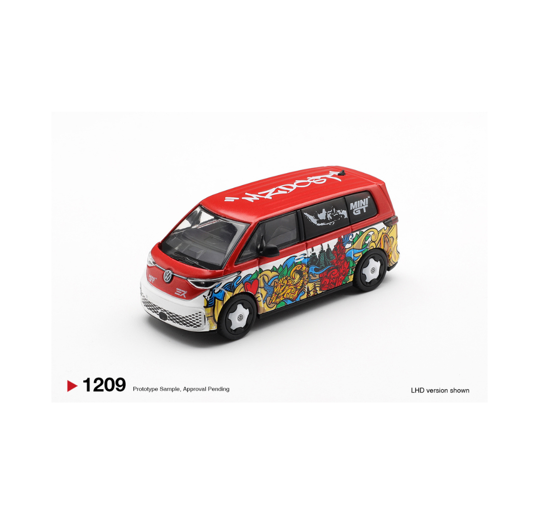 MINI GT 1209 BLISTER VOLKSWAGEN ID. BUZZ MIZU DESIGN