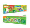 Imagimake Mapology World Map with Reusable Stickers.
