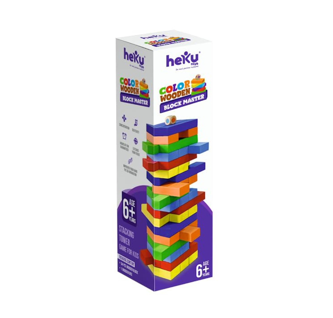 Heku color wooden block master