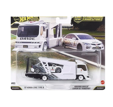 HOT WHEELS CAR CULTURE TEAM TRANCEPORT 07 HONDA CIVIC.