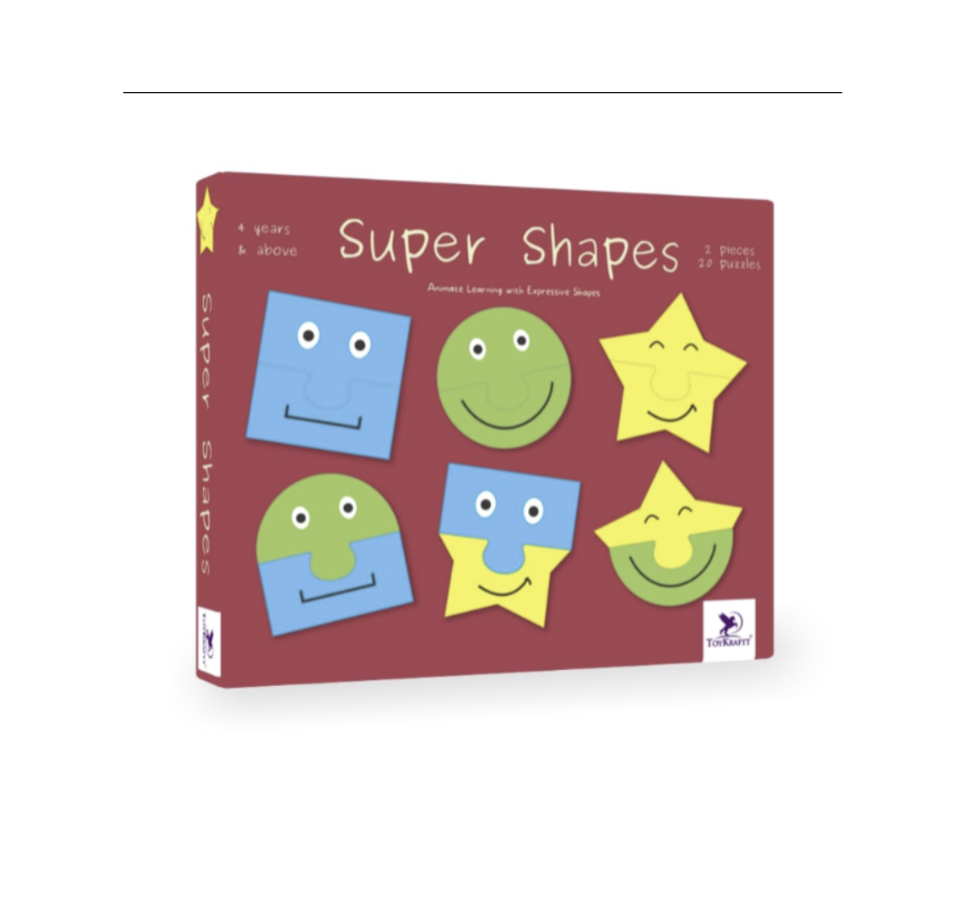 TOYKRAFTT Super Shapes Puzzles