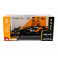 Burago 1/43 Scale McLaren MCL38 Lando Norris #4 2024 - Realistic  Car Driven by Lando Norris.