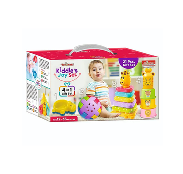 ToyMate Kiddle's Joy Set – 4-in-1 Learning Gift Set (12+ Months)
