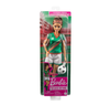 Barbie® Soccer Doll, Brunette Ponytail, Colorful 16 Uniform. (HCN18)