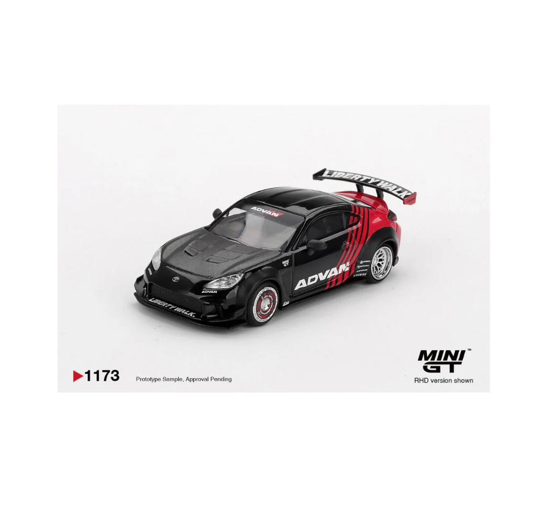 MINI GT 1173  TOYOTA GR86 LB NATION ADVAN.