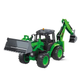 OUKAFEN Huina Remote Control 9 Channel 1:14 1579 Heavy Duty Backhoe Loader Bulldozer (JCB)