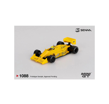 MINI GT 1088 LOTUS 99T #12 1987 MONACO GRAND PRIX WINNER AYTON SENNA.