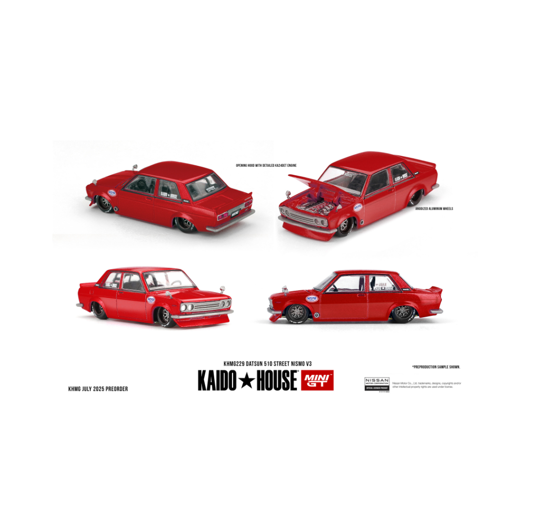 KAIDO HOUSE 229 NISSAN DATSUN 510 STREET NISMO V3.