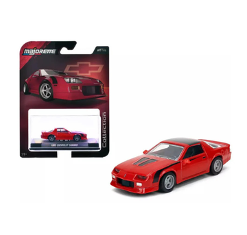 Majorette 1985 Chevrolet Camaro Red – Collection Series 1:64 Diecast Model Car