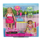 Barbie Stacie Chelsea Tennis Playset with 2 Dolls 5+ Accessories (HRG83)