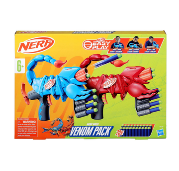 Nerf Wild Venompack Foam Dart Blaster F9137