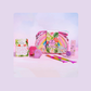 Whimsy Beauty 7‑Piece Safe & Organic Sling Bag Beauty Kit (Purple)