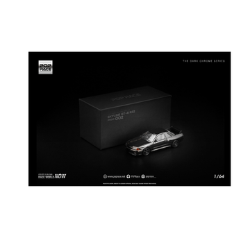 POP RACE PRDC002 R32 GT-R DARK CHROME R32 GT-R DARK CHROME