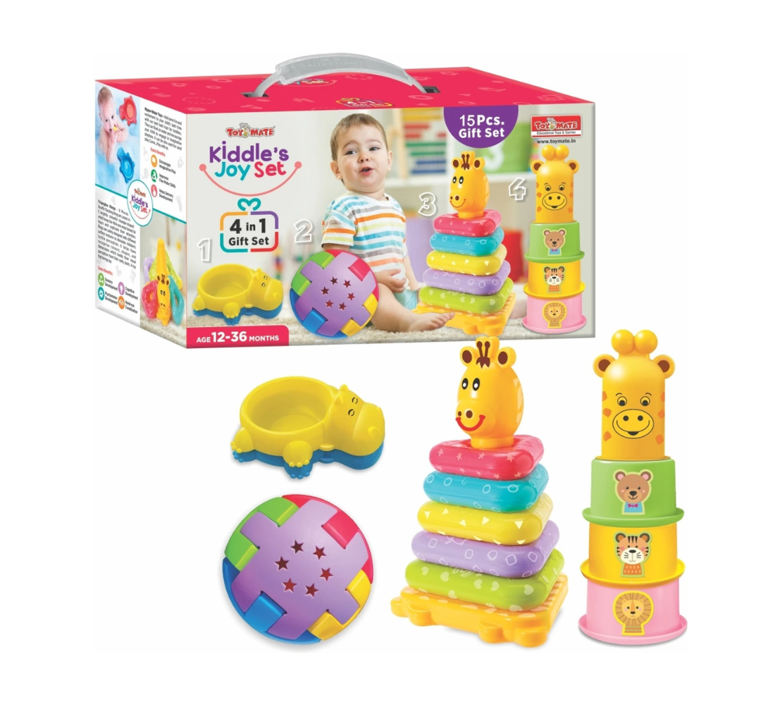 ToyMate Kiddle's Joy Set – 4-in-1 Learning Gift Set (12+ Months)