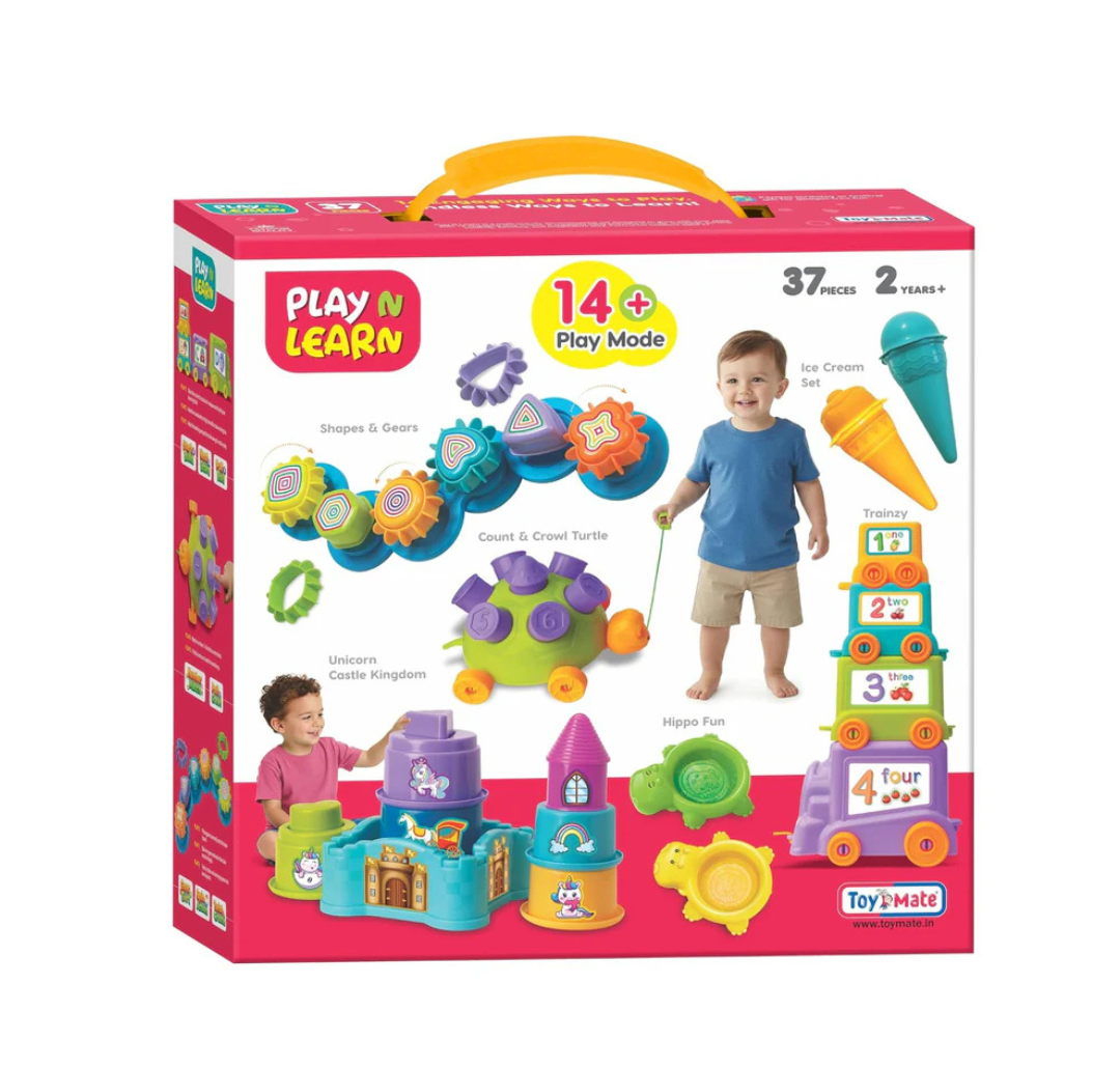 ToyMate Play N Learn 14-in-1 Educational Toy Set.