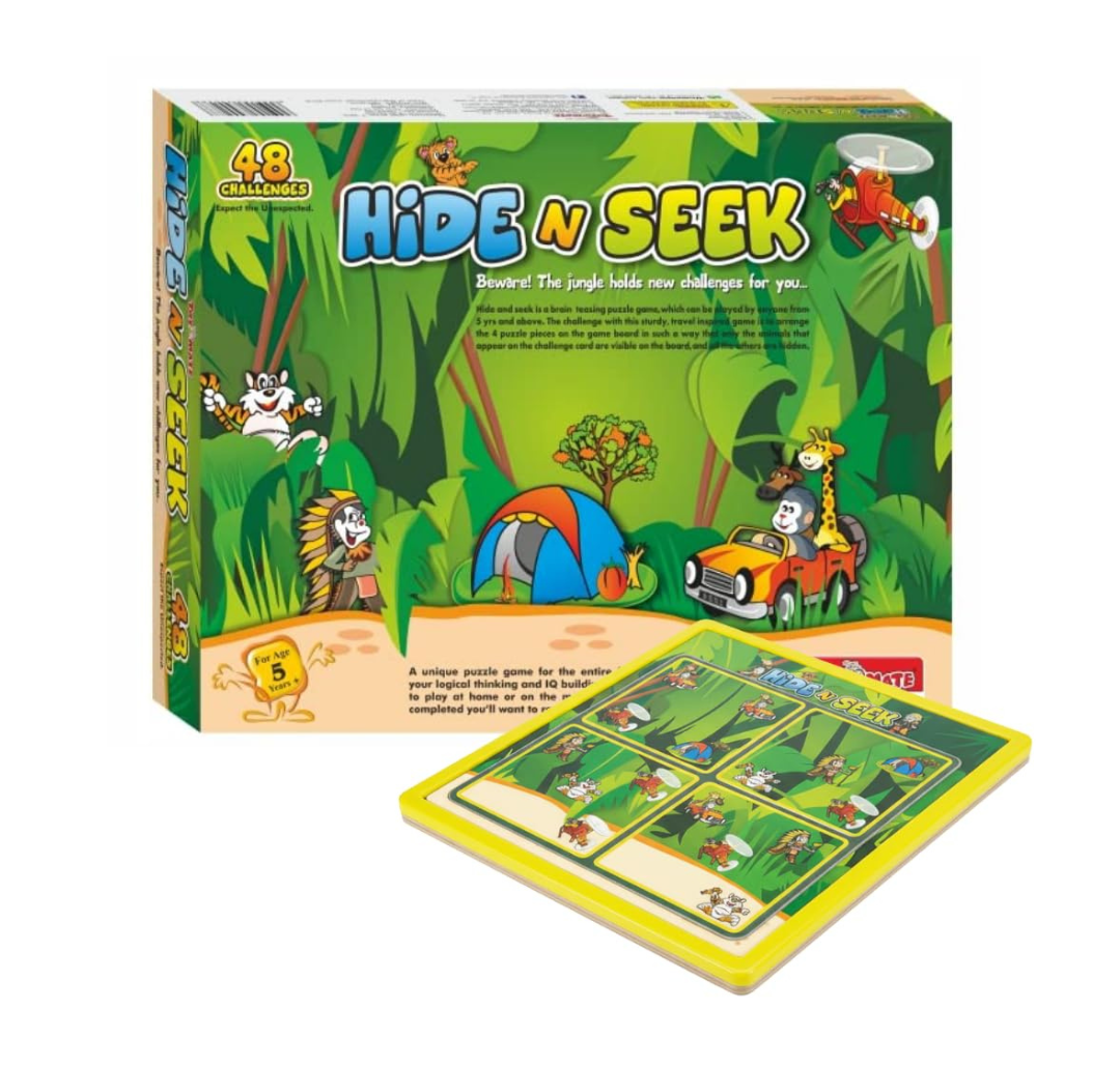 ToyMate Hide N Seek Jungle Puzzle Game (5+ Years)