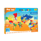 Imagimake Mapology Combo: Map Puzzle of India and World with Capitals, with free monuments of india any one pies.