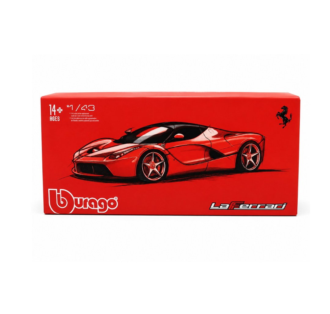 Bburago La Ferrari (1/43 Scale), Red