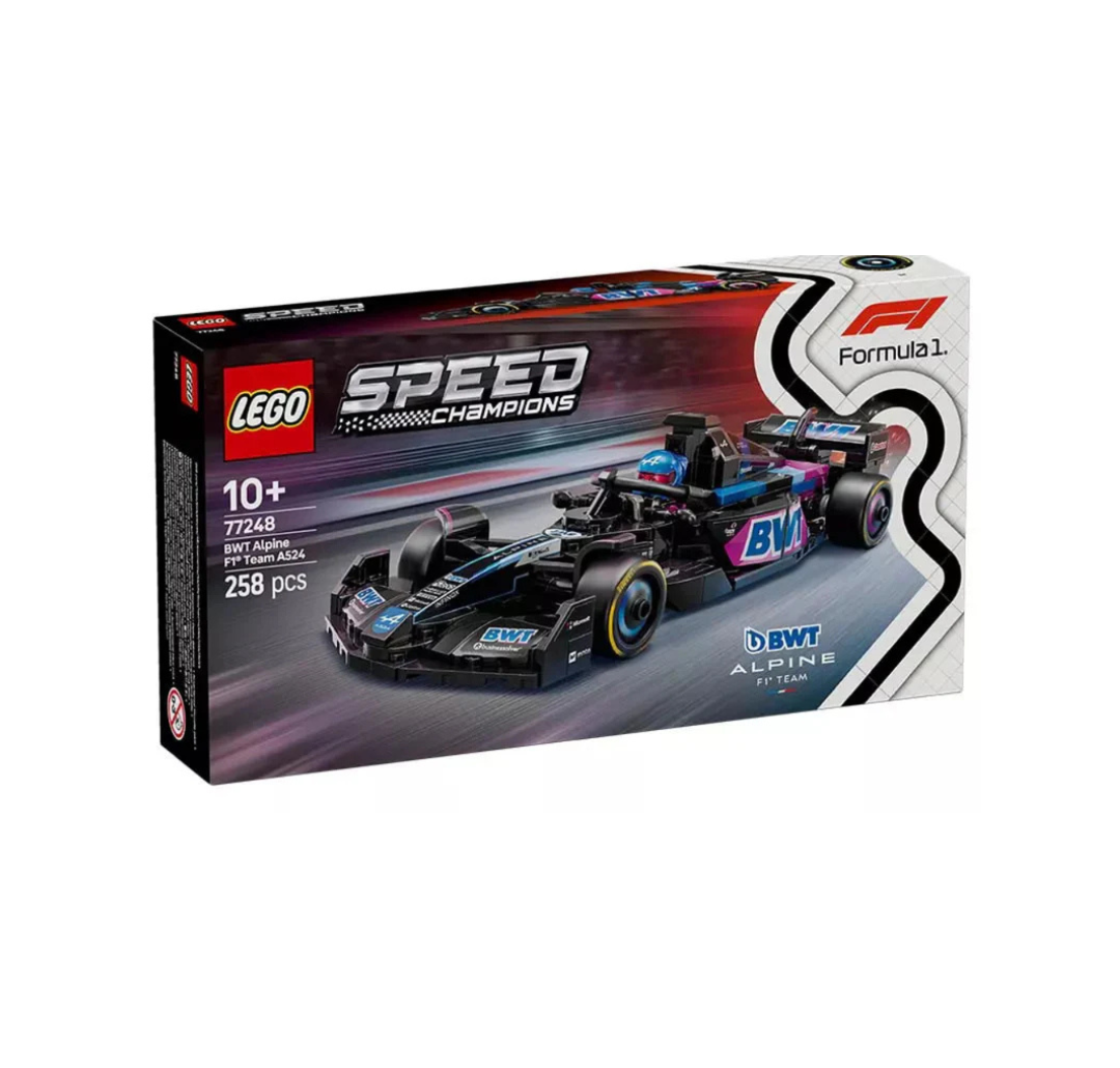LEGO Speed Champions BWT Alpine F1 Team A524 Race Car 77248.
