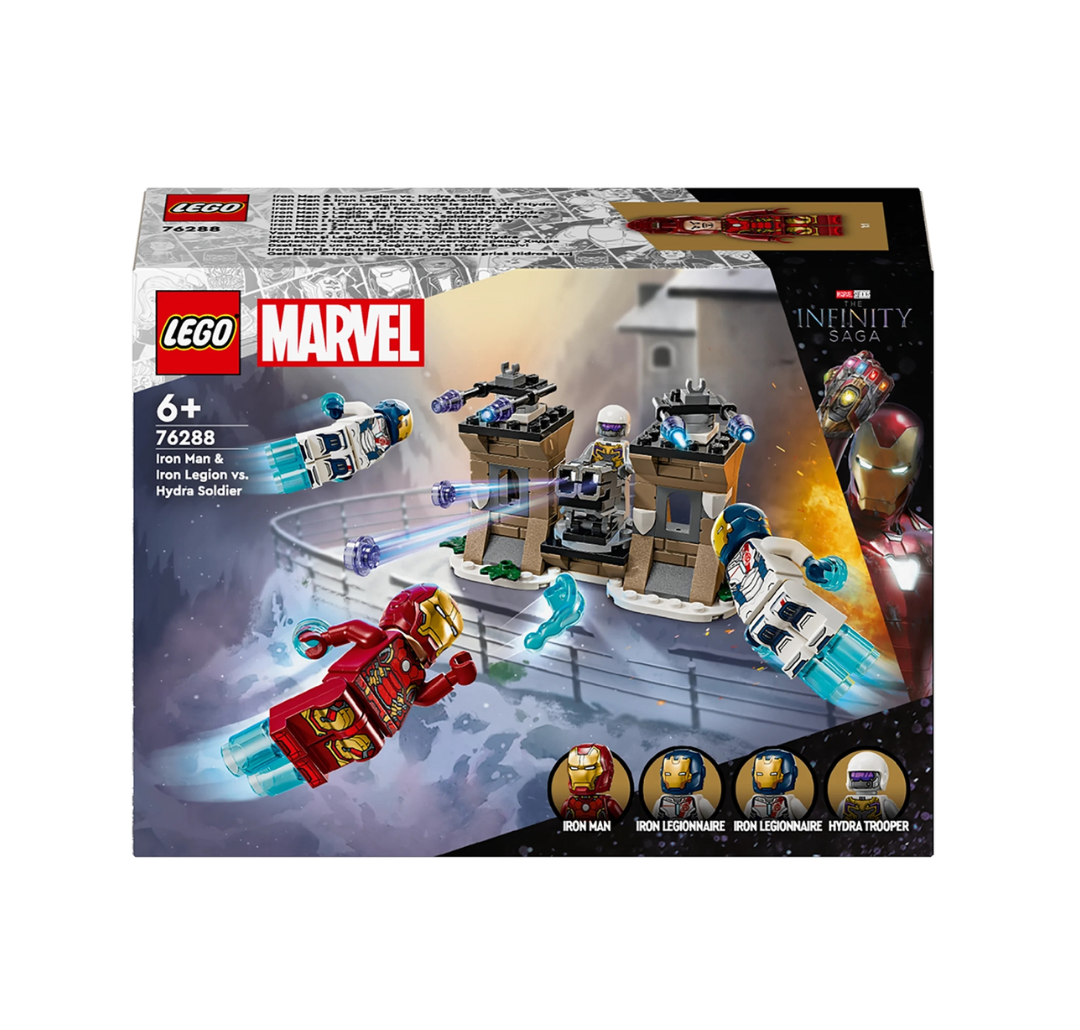 LEGO MARVEL Iron Man & Iron Legion vs. Hydra Soldier 76288