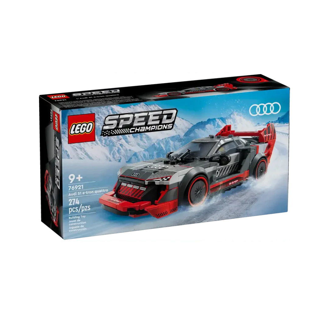 LEGO Speed Champions Audi S1 e-tron Quattro Race Car Toy Set 76921